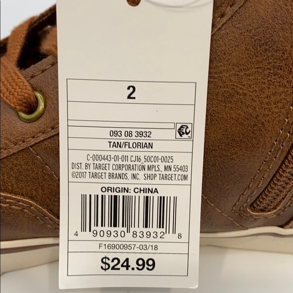 CAT & JACK FLORIÁN CASUAL MID TOP SNEAKERS - Picture 7 of 10